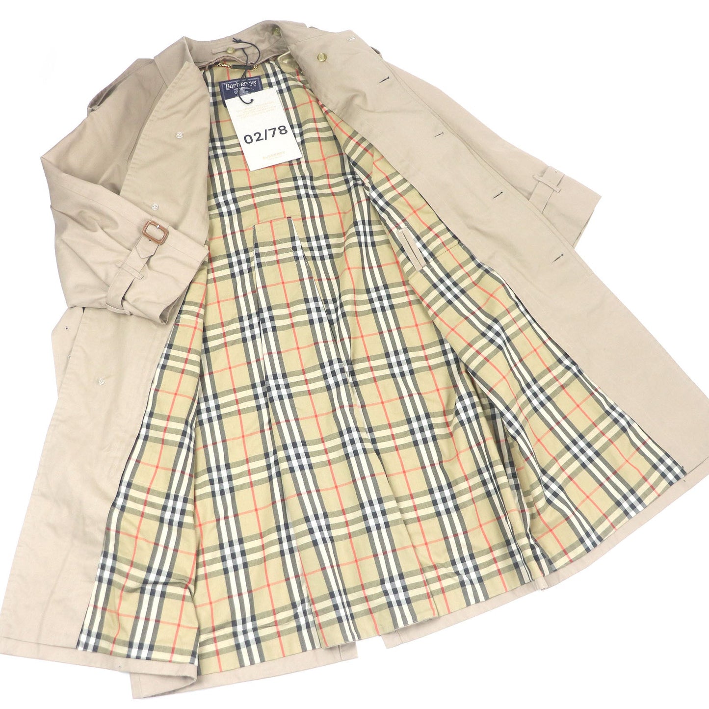 Burberrys Trench Restored Trench Coat Limited