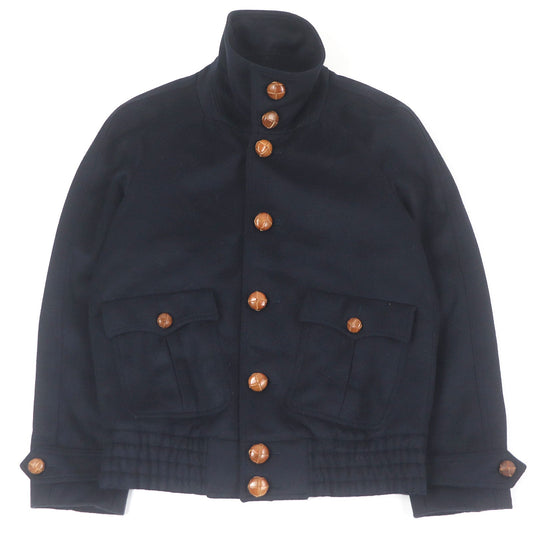 Burberry Blouson Cashmere Blend Wool Blouson