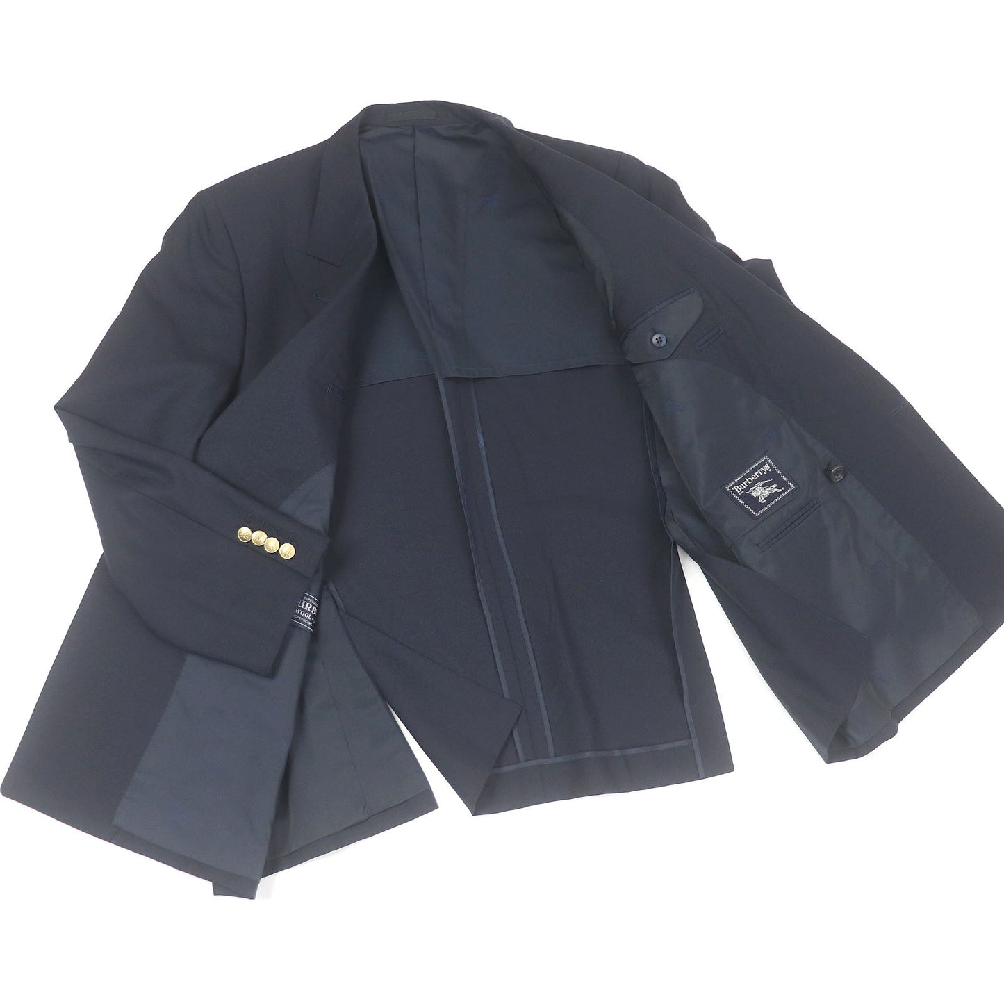 Burberrys Tailored Jacket Wool Blazer