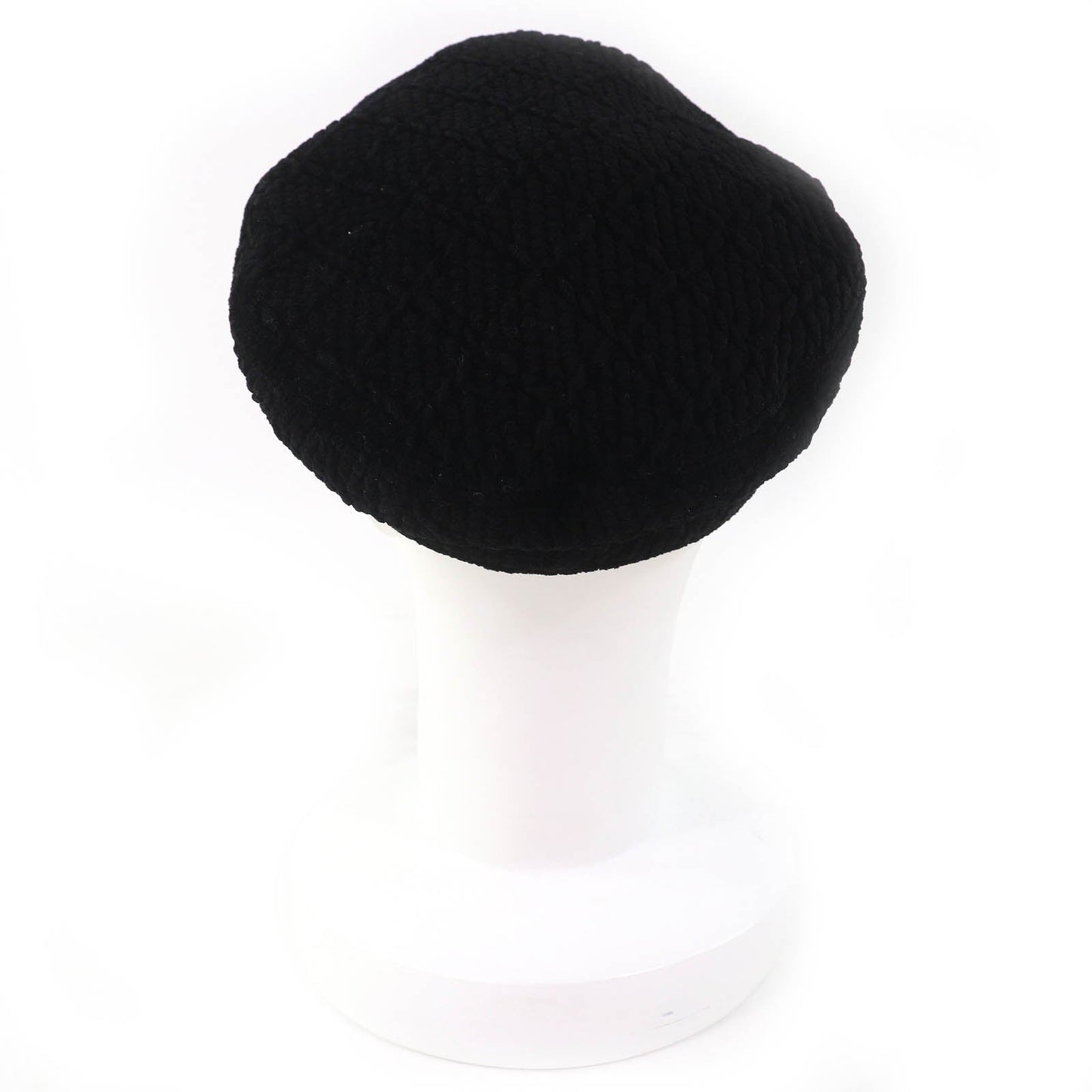 Chanel Casquette Silk Blend Tweed Newsboy Hat