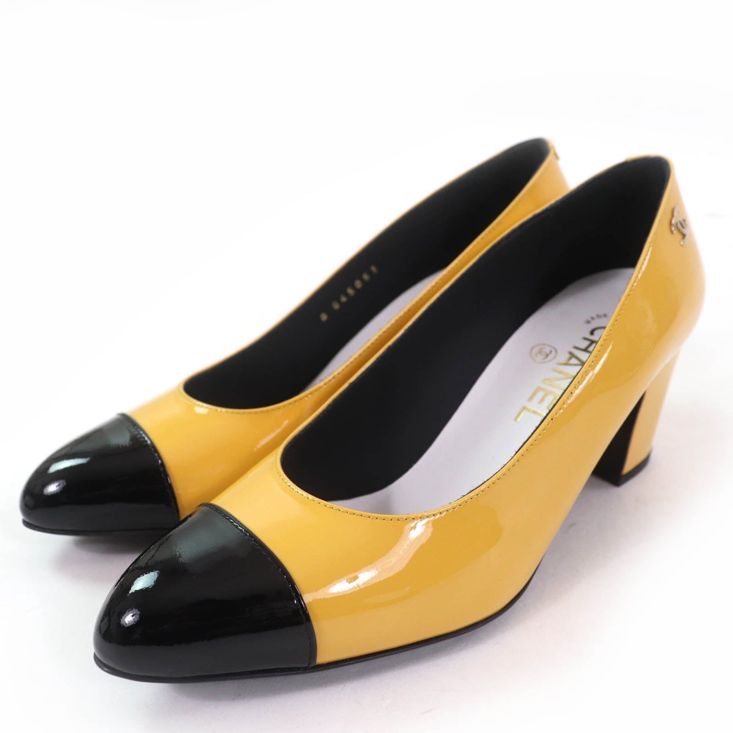 Chanel COCO Mark Patent Leather Pumps