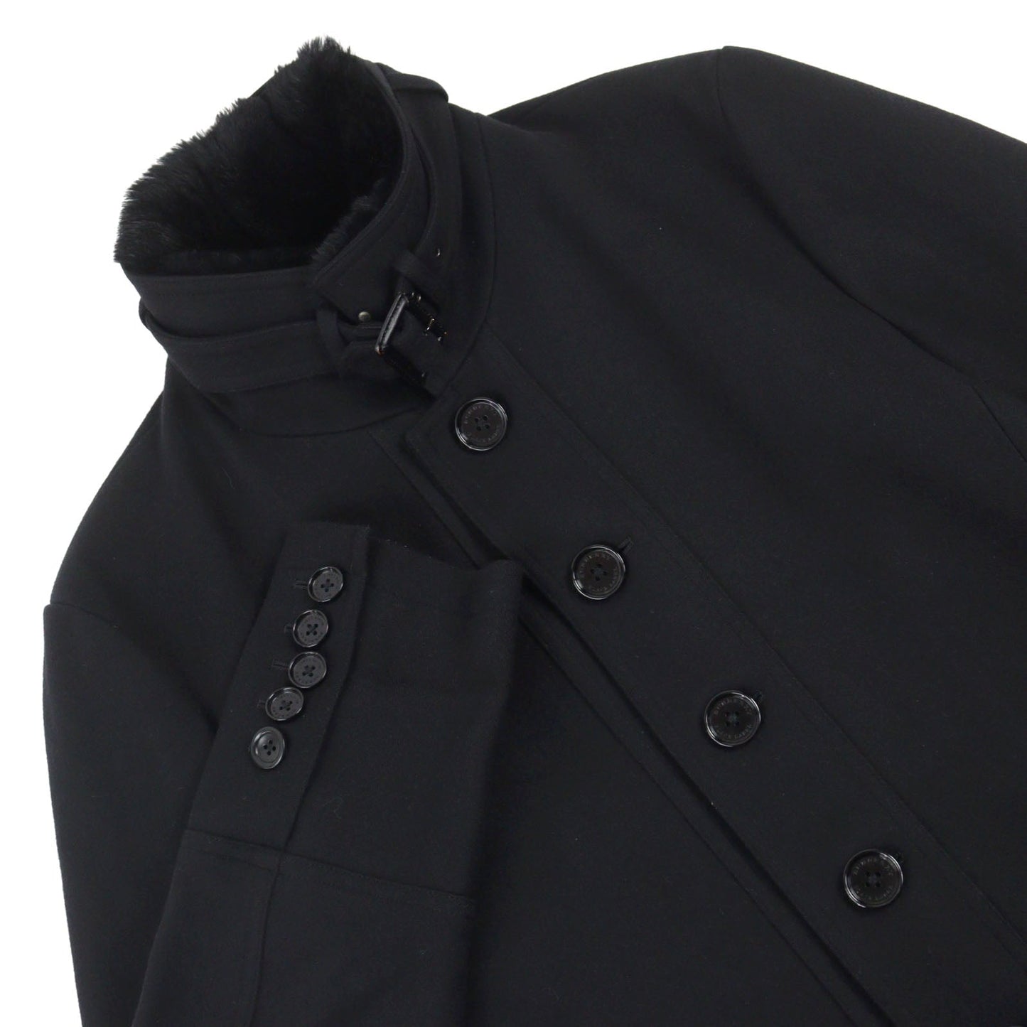 Burberry Black Label Rabbit fur coat
