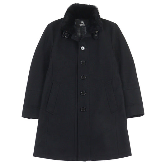 Burberry Black Label Rabbit fur coat