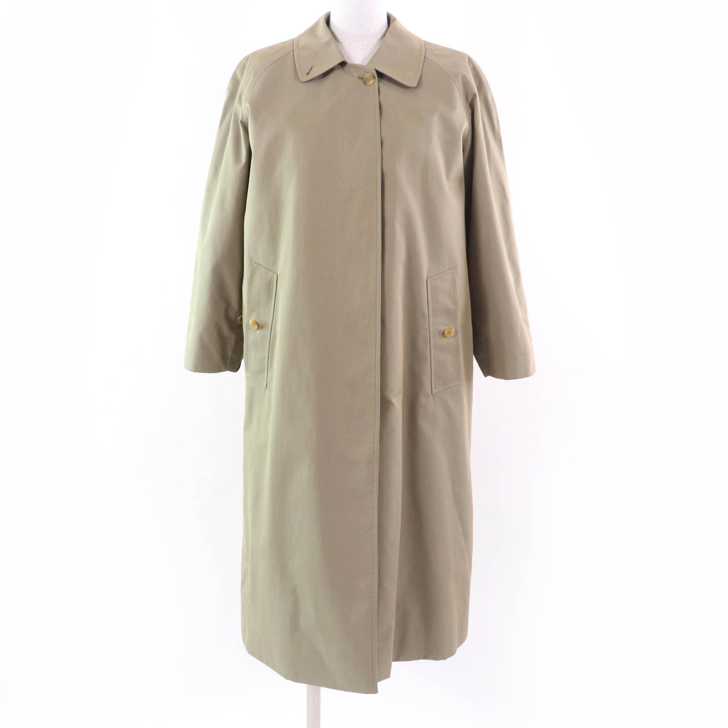 Burberrys Nova check wool liner cotton coat