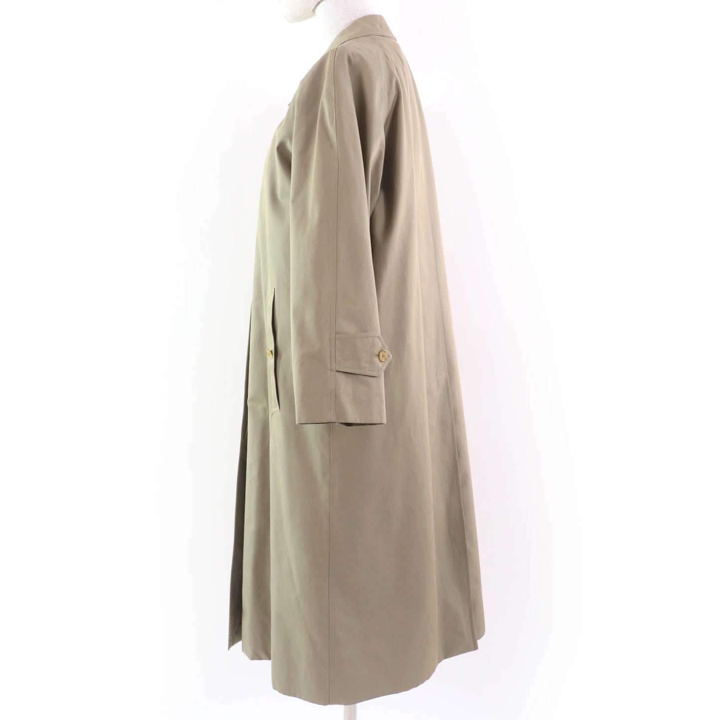 Burberrys Nova check wool liner cotton coat