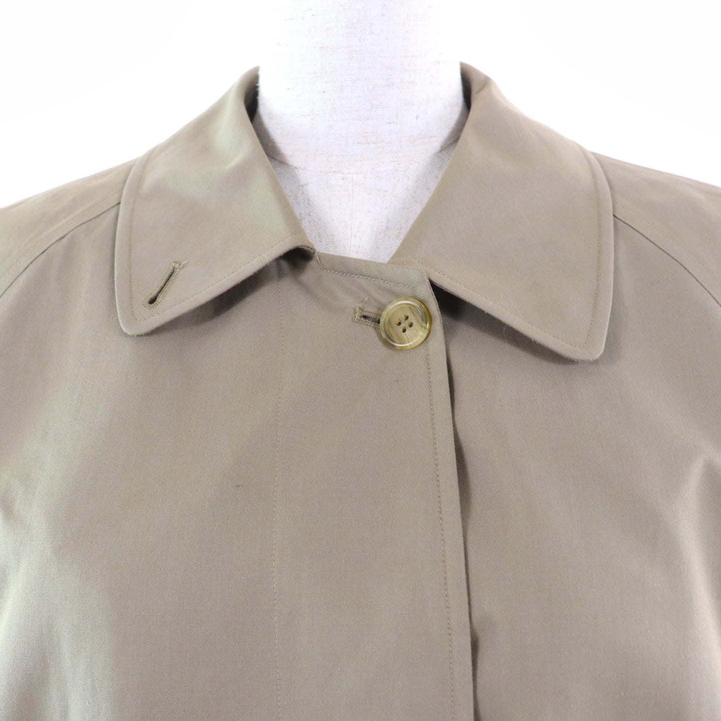 Burberrys Nova check wool liner cotton coat