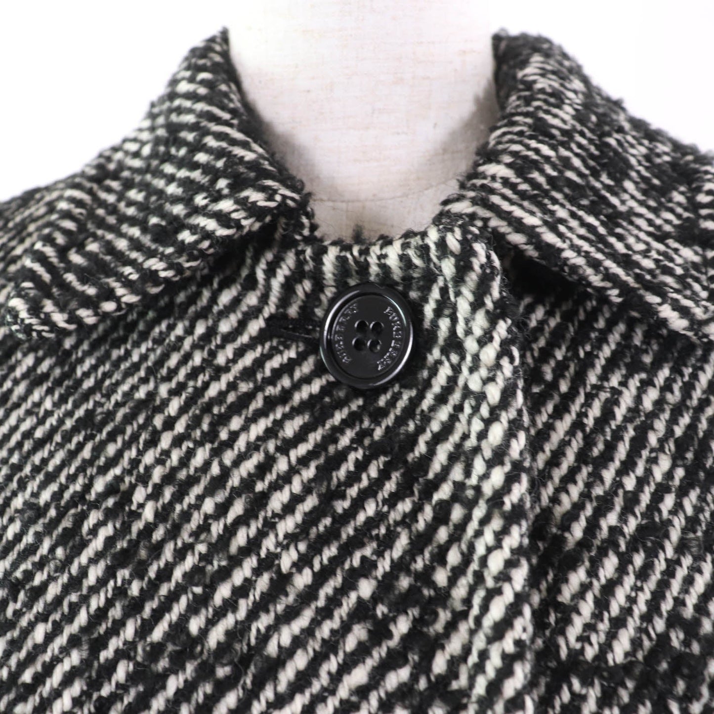 Burberry London Nova check Mohair Wool Coat