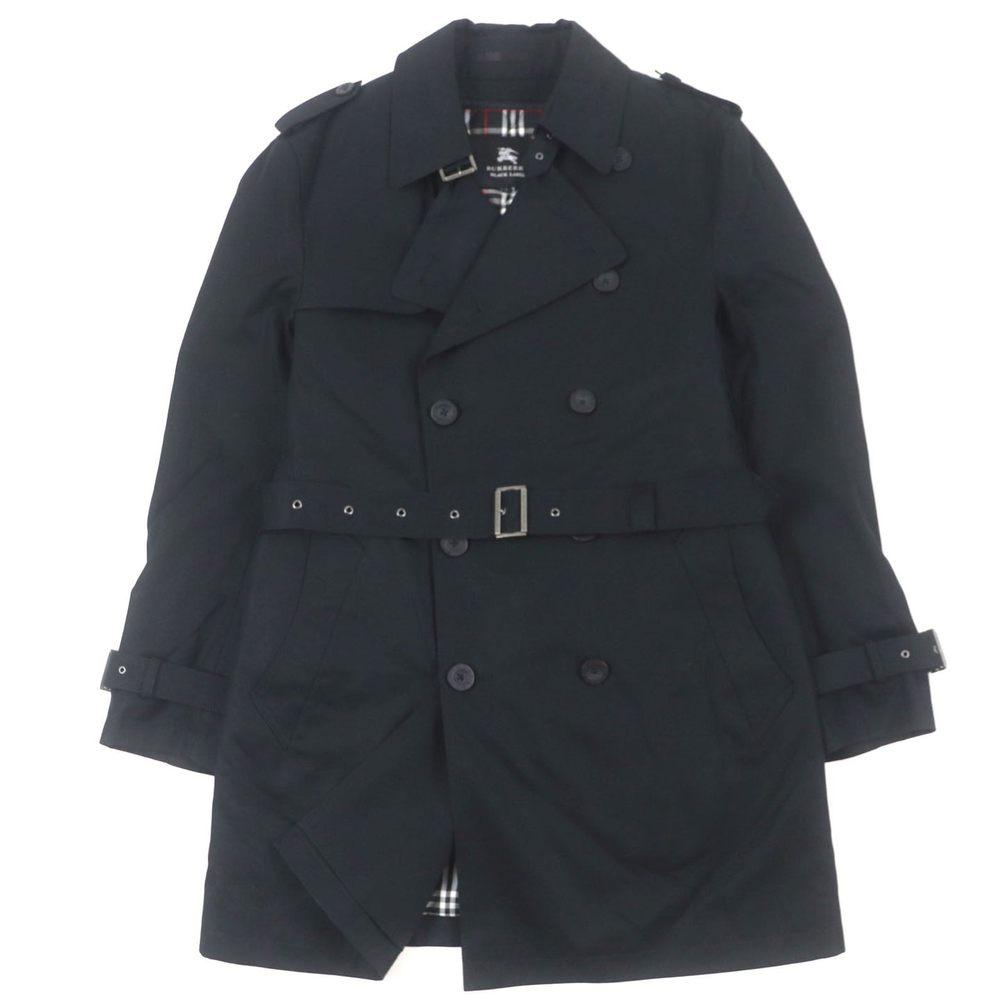 Burberry Black Label Trench Coat Cotton Coat