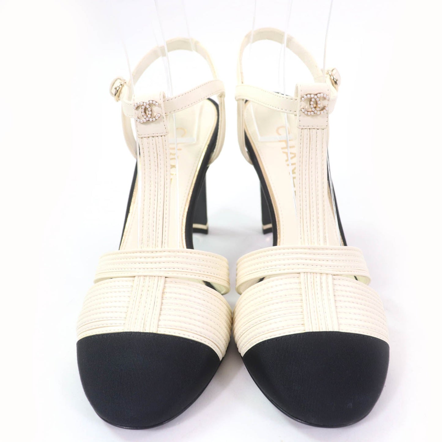 Chanel COCO Mark Leather Sandals