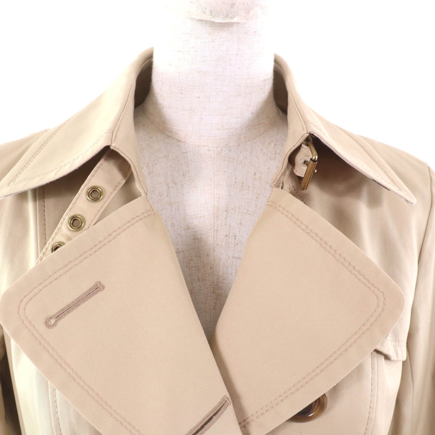 Burberry Blue Label Trench Coat Cotton Trench Coat