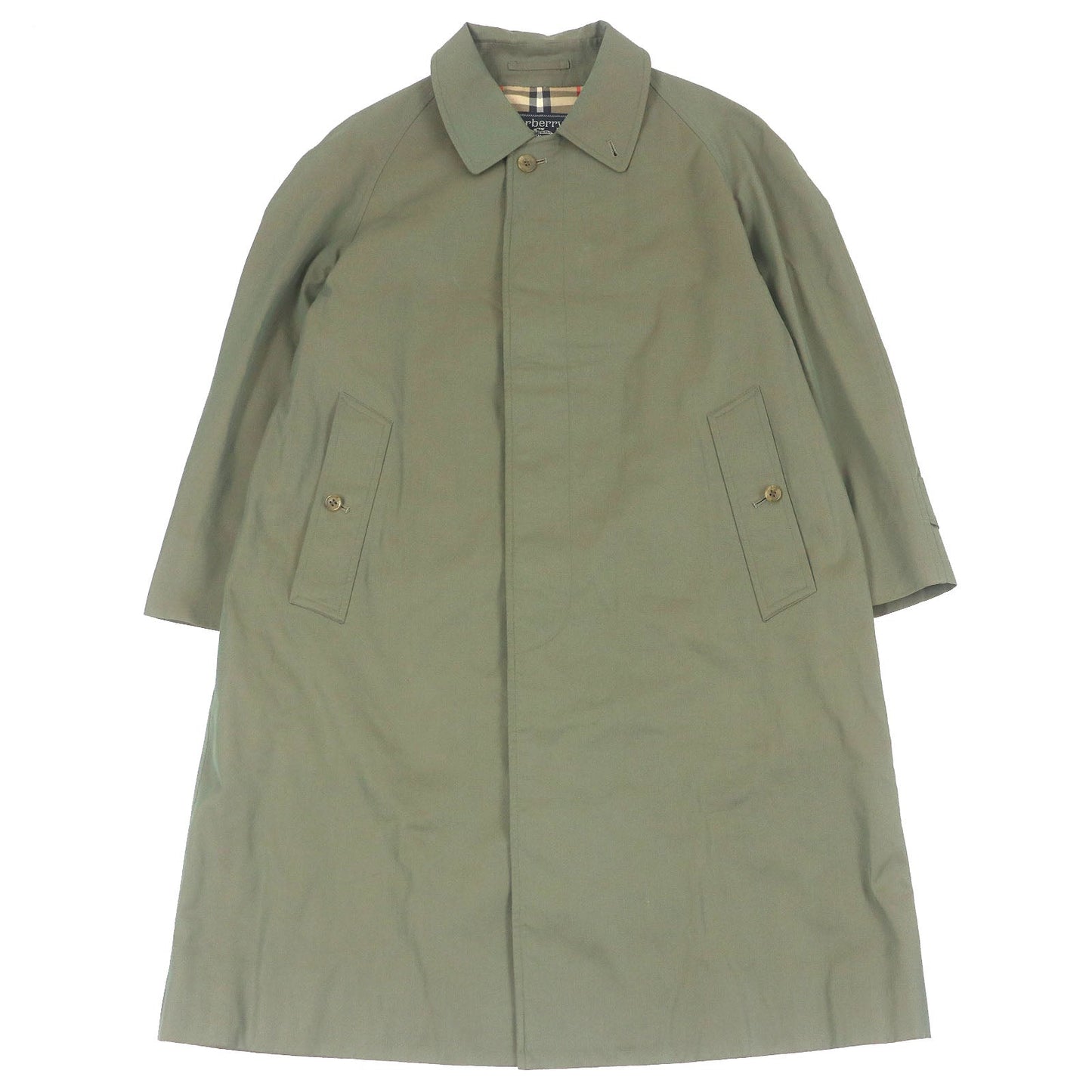 Burberrys Nova check cotton coat