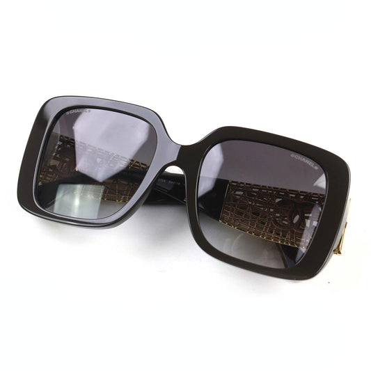 Chanel COCO Mark Square Shape Eyewear Sunglasses