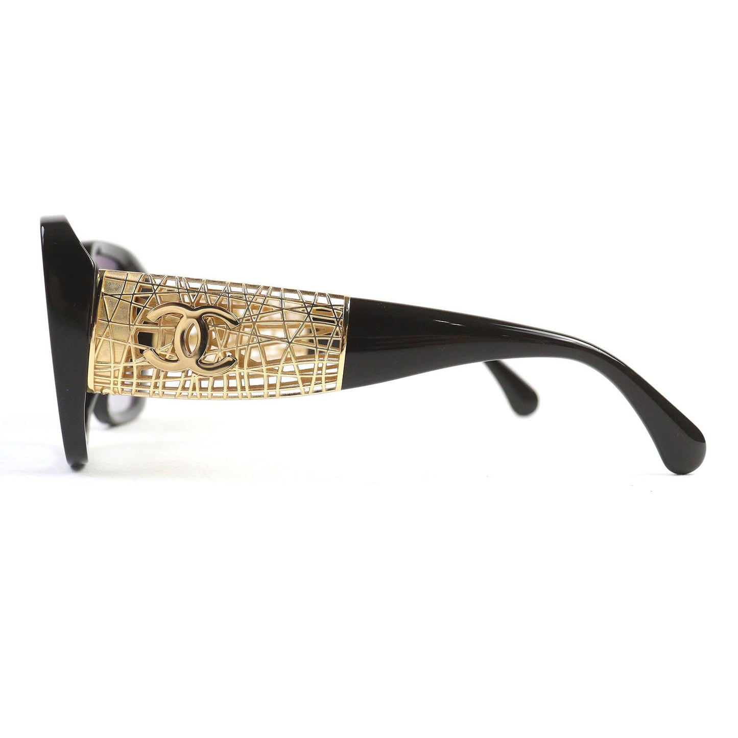 Chanel COCO Mark Square Shape Eyewear Sunglasses