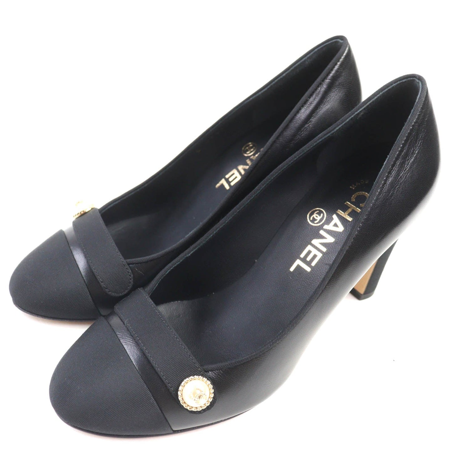 Chanel COCO Mark G32920 Leather Pumps