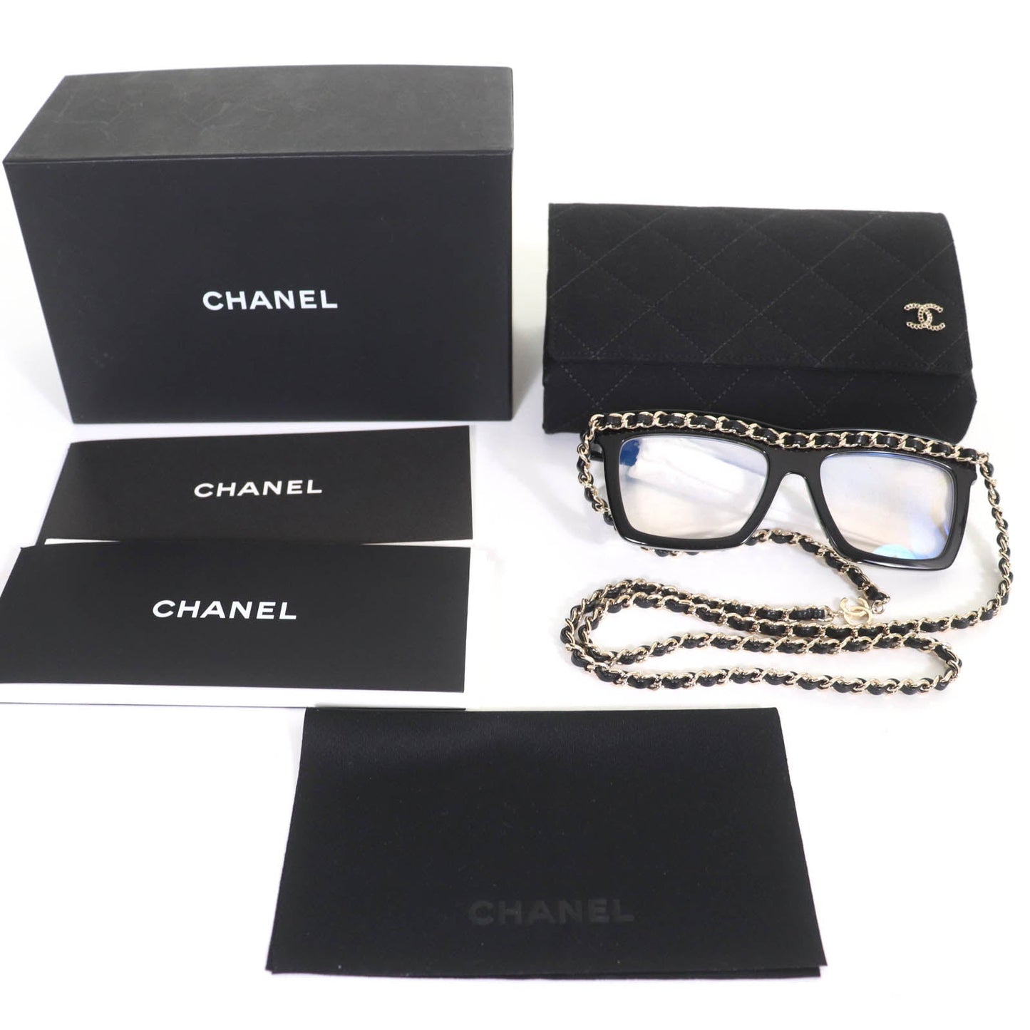 Chanel COCO Mark Chain Sunglasses