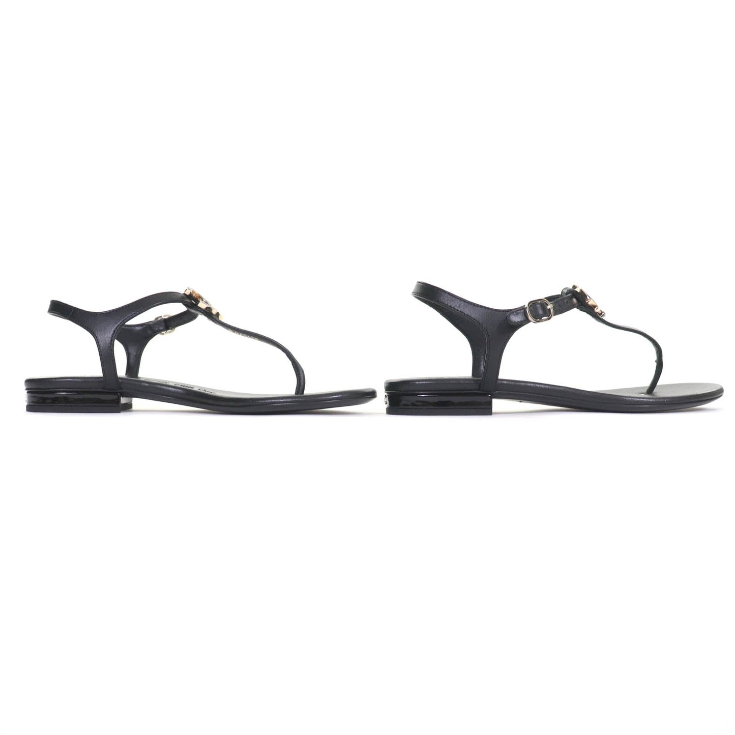 Chanel COCO Mark Leather Sandals