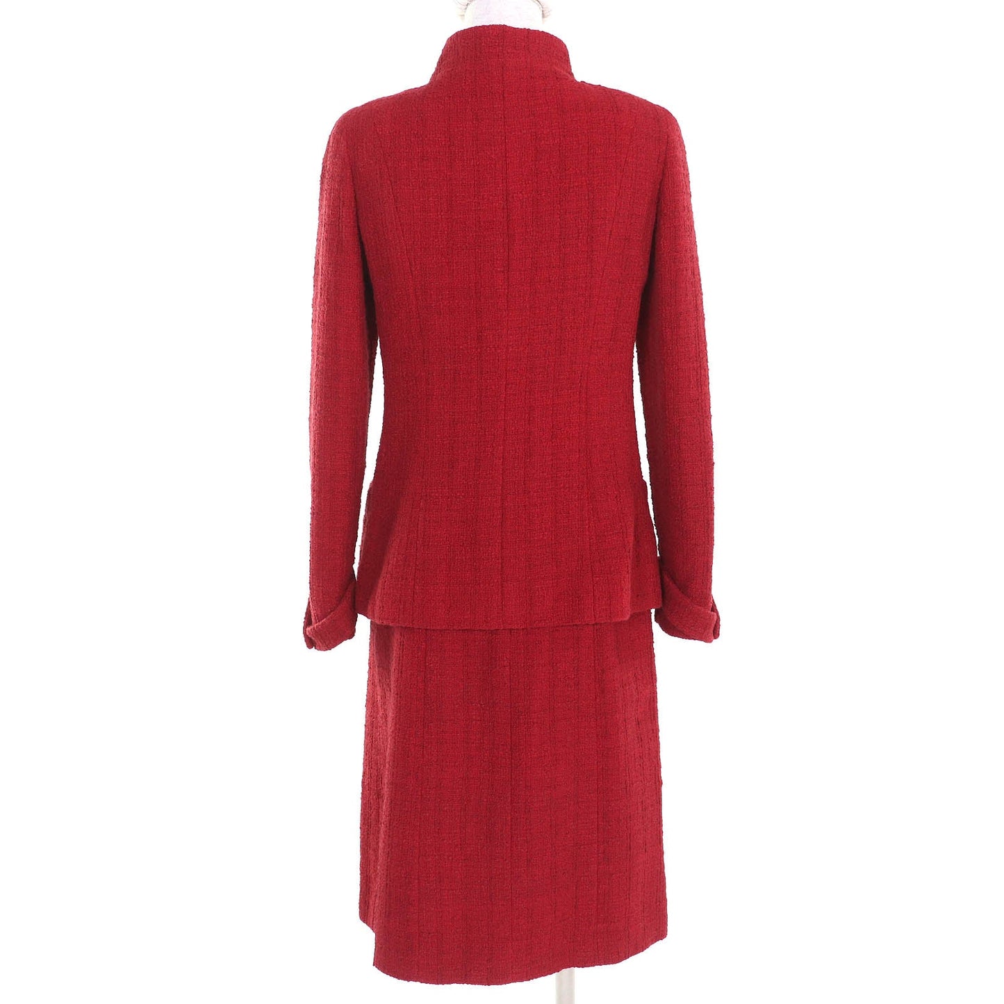 Chanel COCO Button Lace Cotton Tweed Two-piece Set