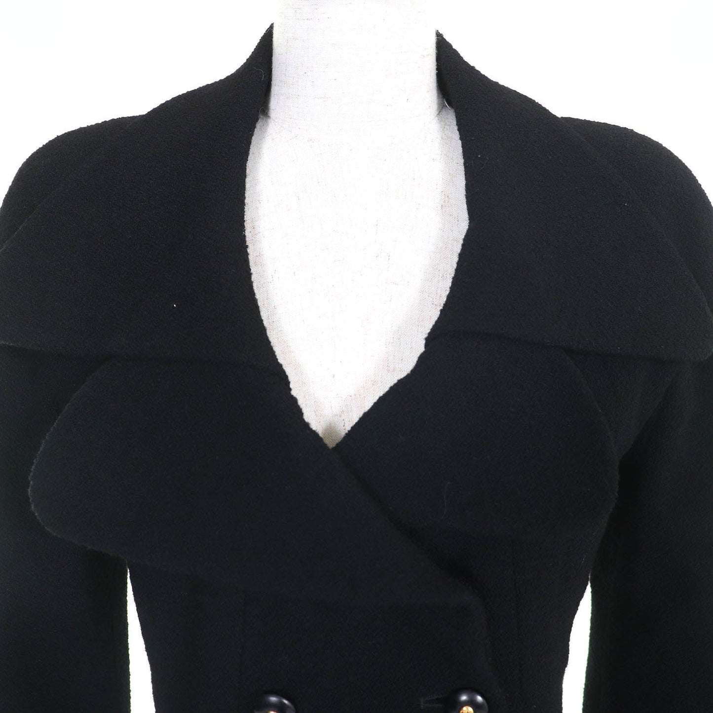 Chanel COCO Mark Button Wool Tweed Set