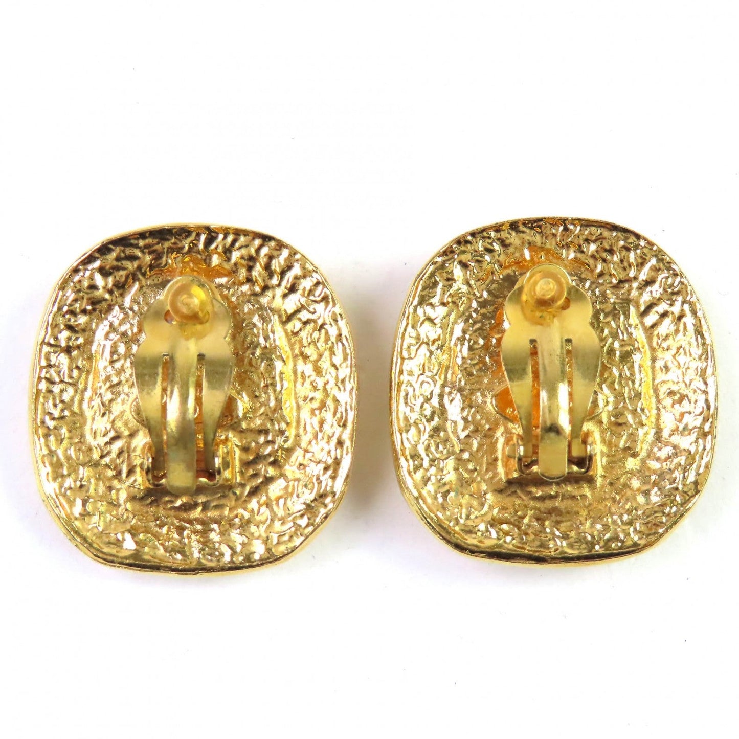 Chanel Gripoa Logo Earrings