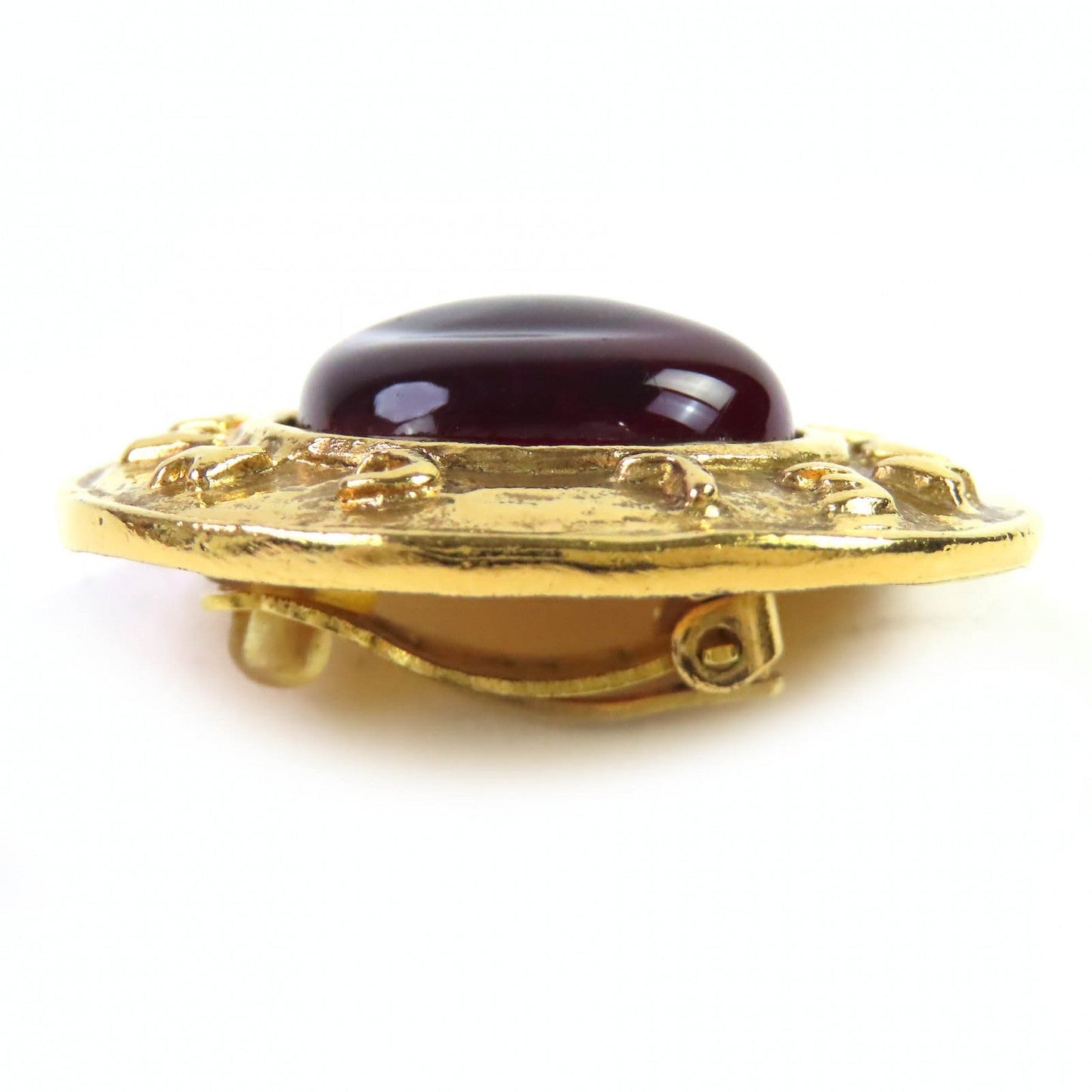 Chanel Gripoa Logo Earrings