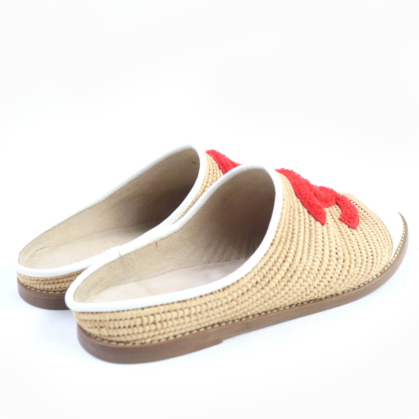 Chanel COCO Mark Espadrilles Flats Sandals