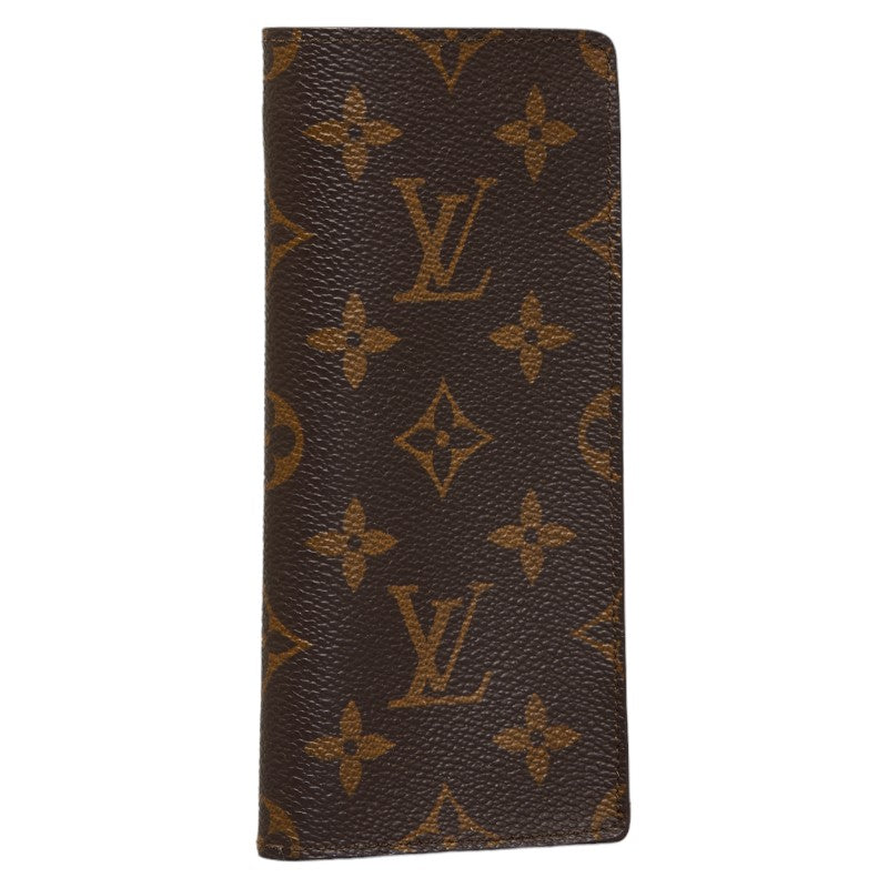 Louis Vuitton Monogram M62962 Porch Leather Brown  in