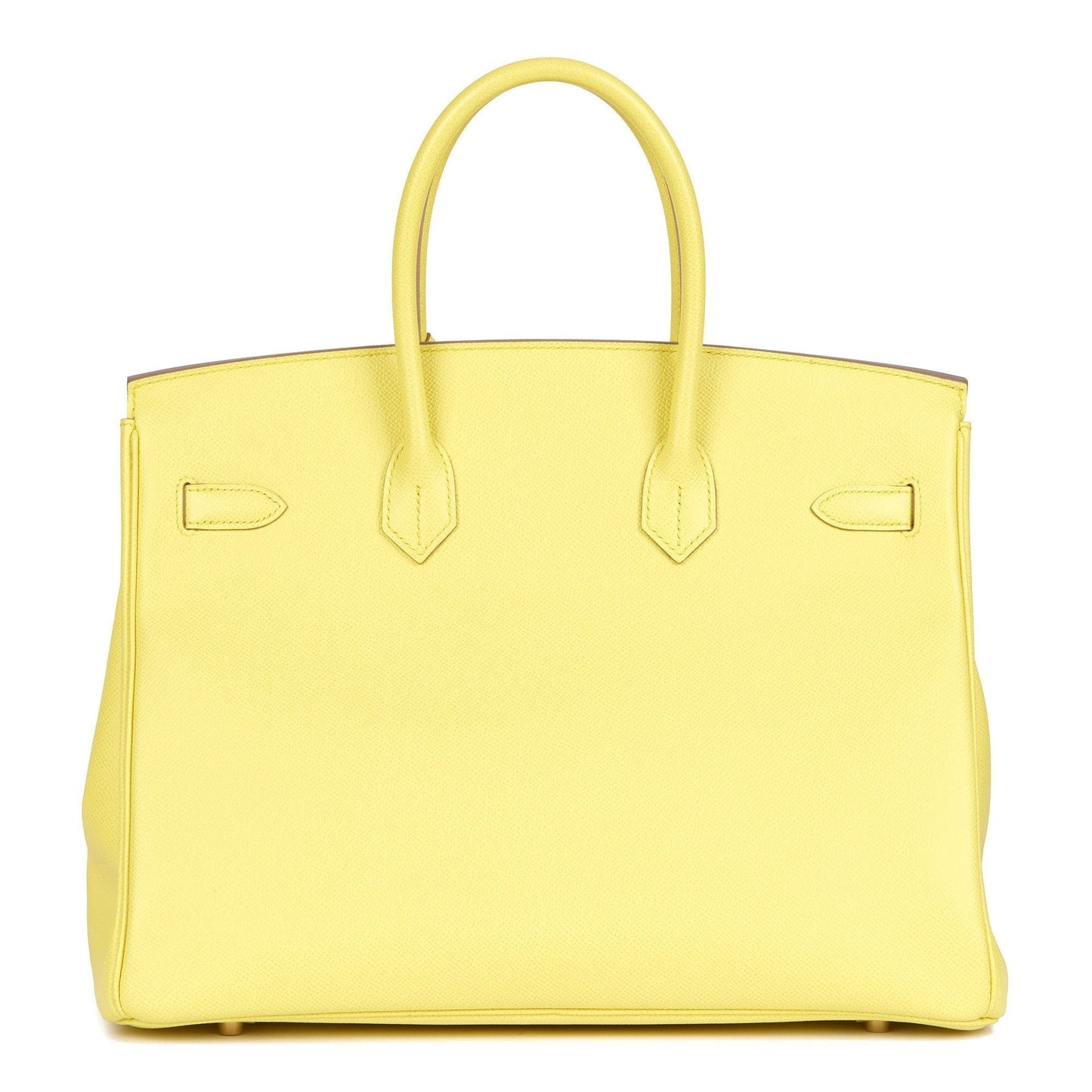 Hermes Soufre Epsom Leather Birkin 35cm Tote