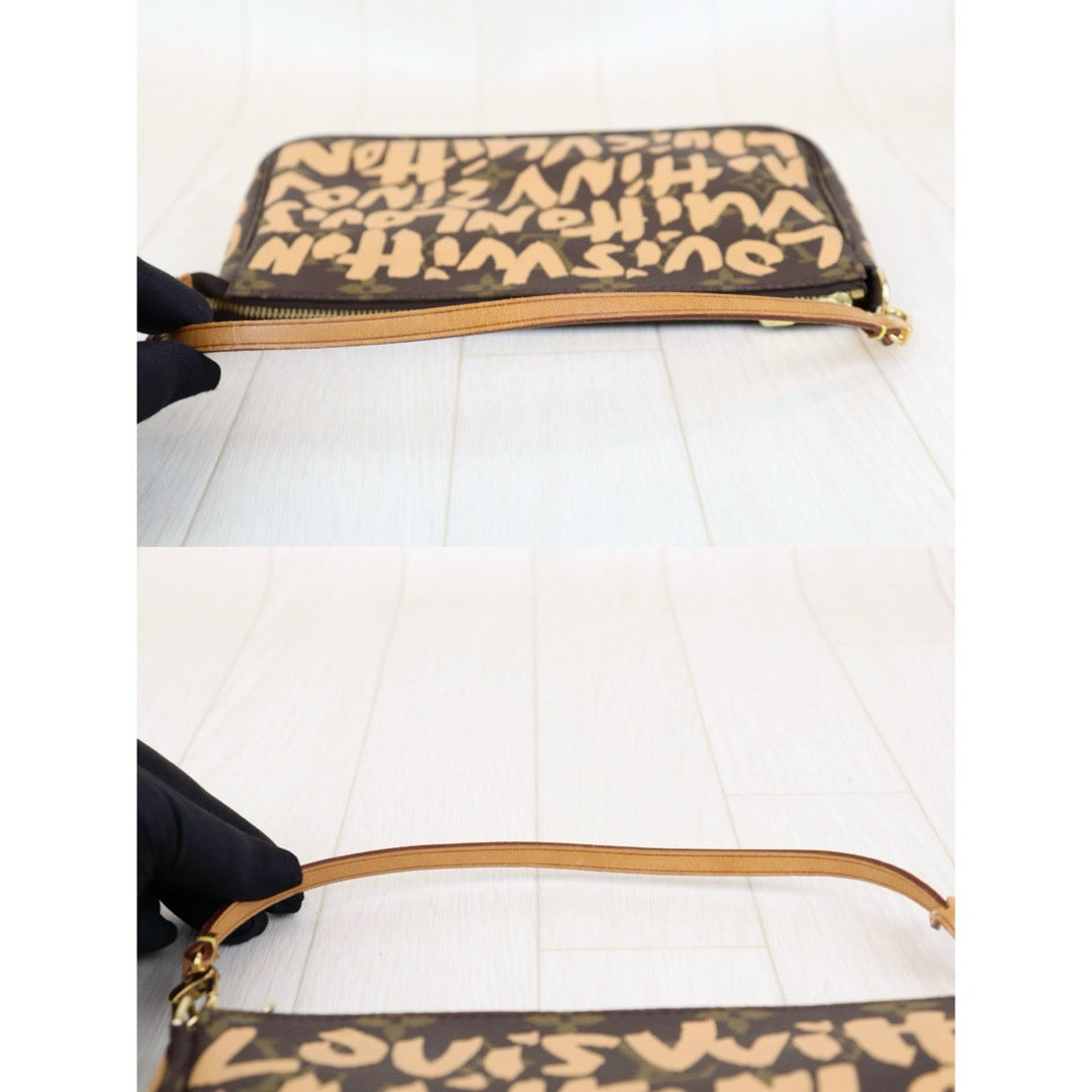Very Good ( Rank A)｜ LV Spring Summer Collection Monogram Graffiti Pochette Accessoires ｜H24093005