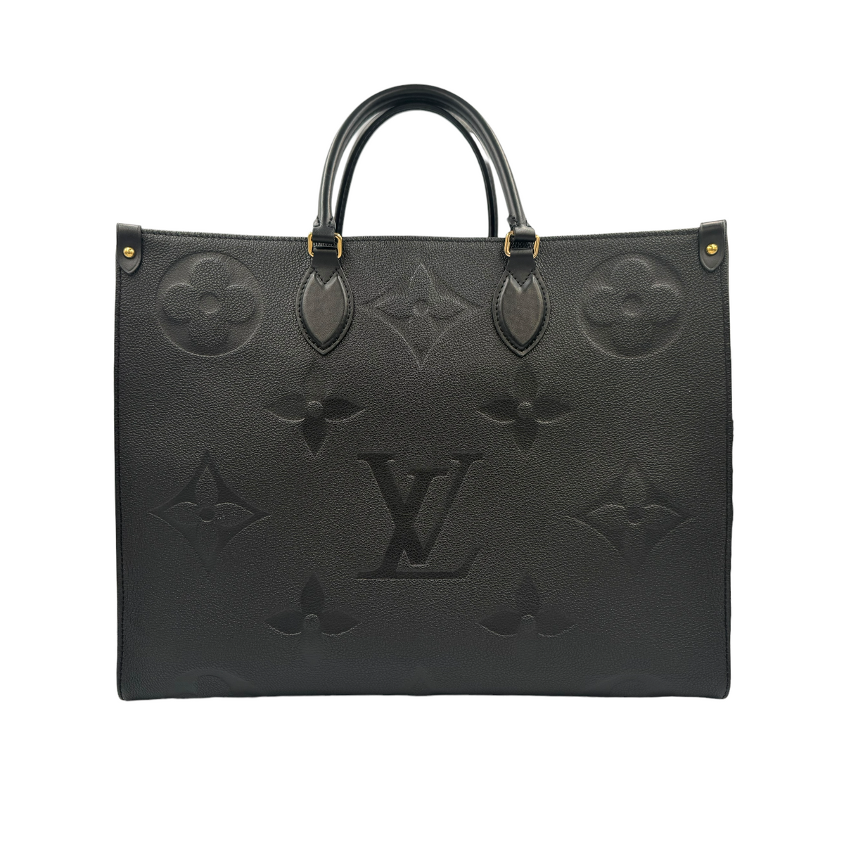 Louis Vuitton Onthego MM Black Monogram Empreinte