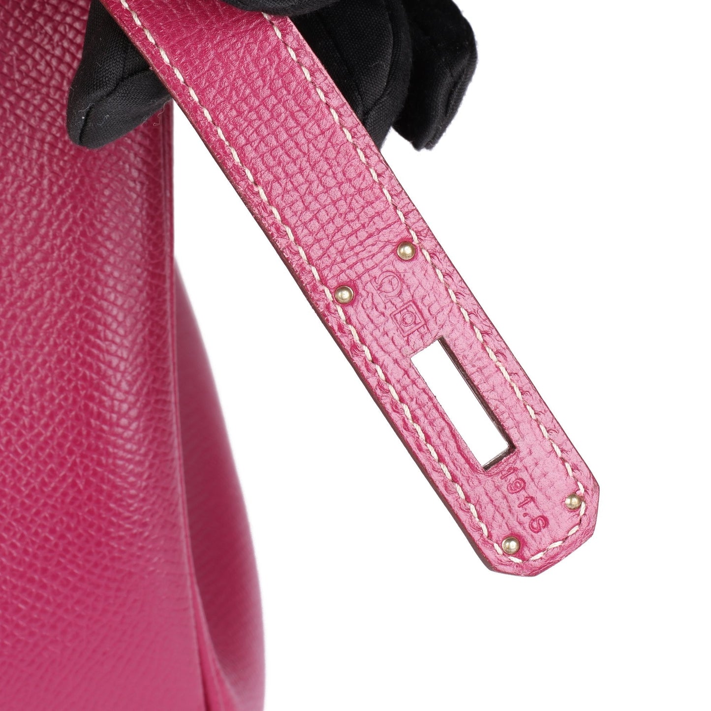 Hermes Tosca & Rose Tyrien Epsom Leather Candy Collection Birkin 30cm Retourne Tote