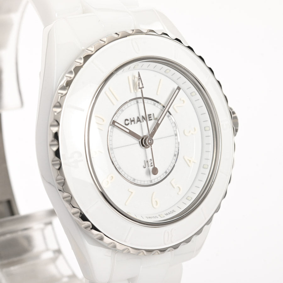 Chanel J12 Phantom 33mm Watch H6345 White