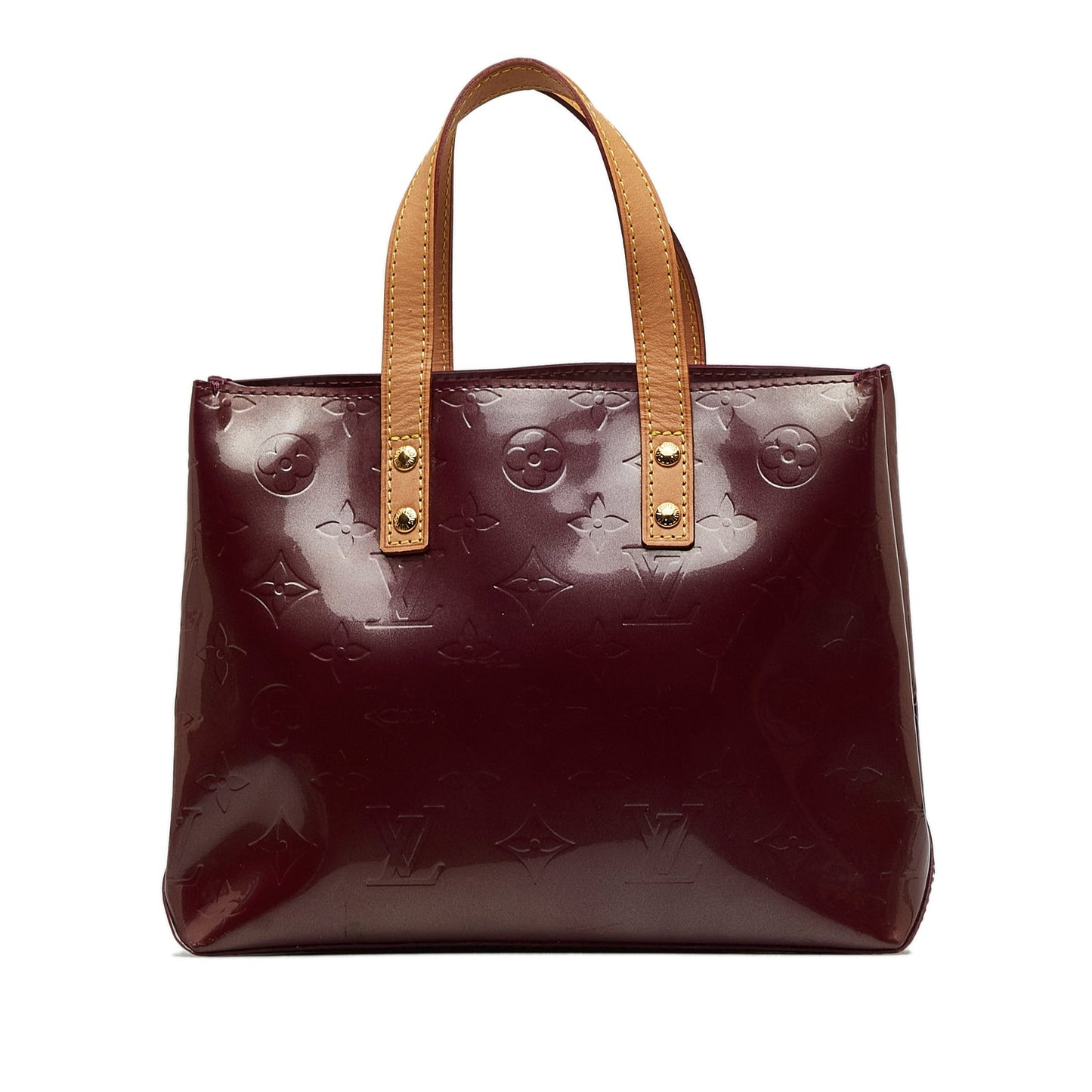 LOUIS VUITTON Monogram Vernis Reade PM Handbag