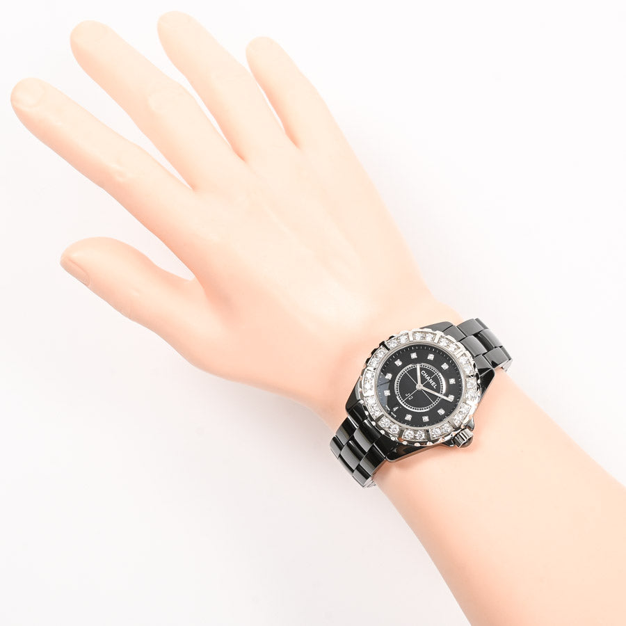 Chanel J12 38mm Watch H2428 Black