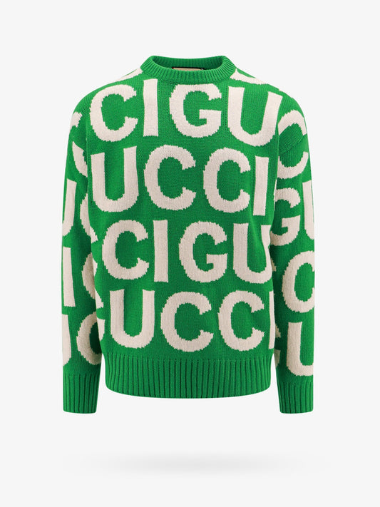 Gucci Man Gucci Man Green Knitwear