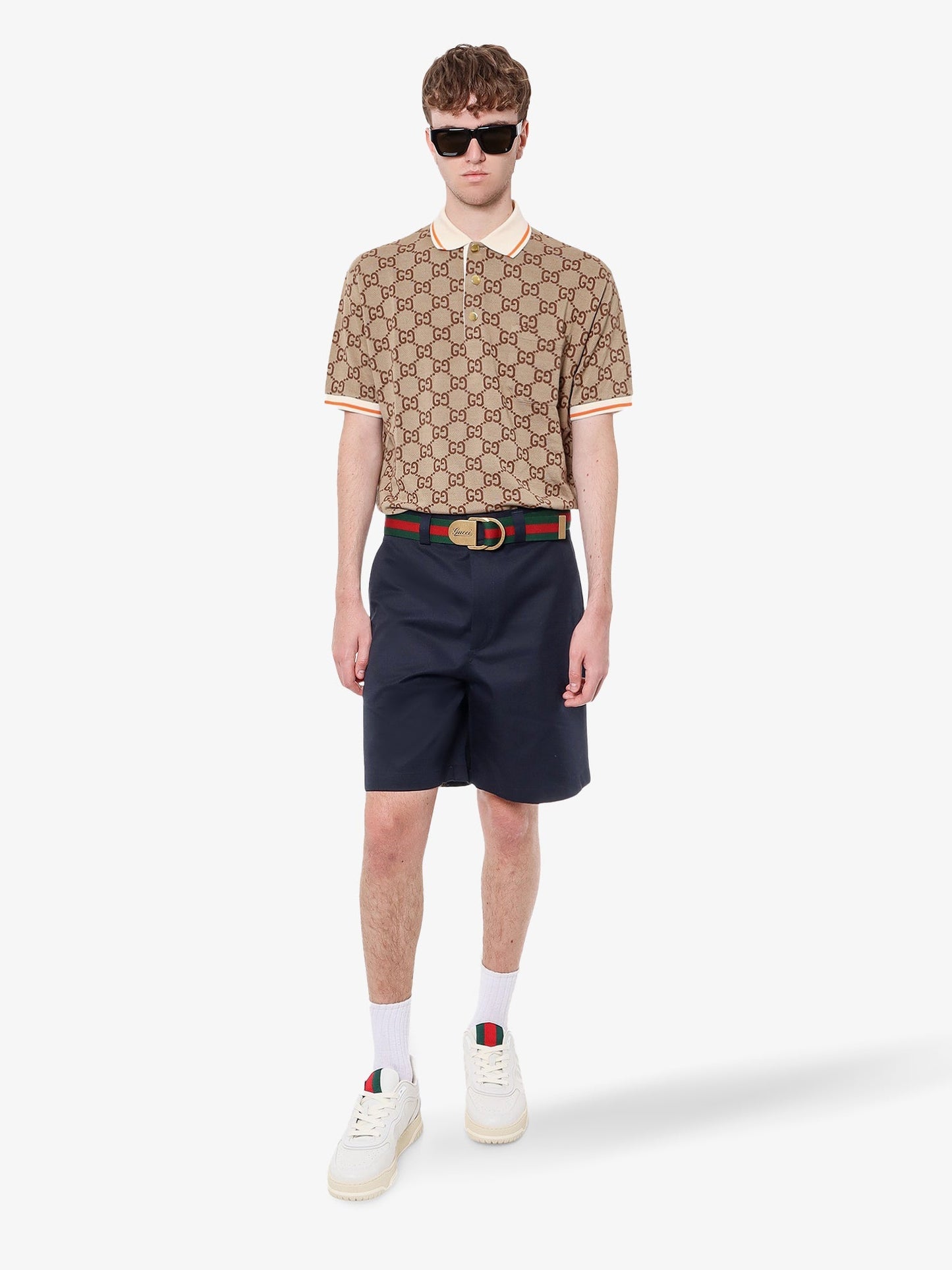 Gucci Man Gucci Man Blue Bermuda Shorts