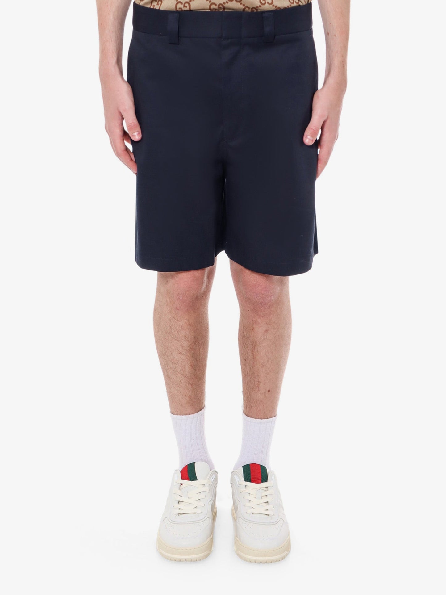Gucci Man Gucci Man Blue Bermuda Shorts