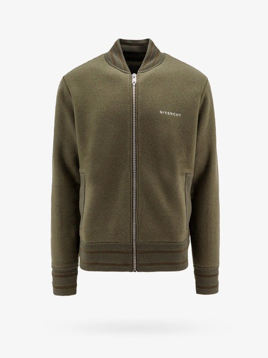 Givenchy Man Givenchy Man Green Sweatshirts