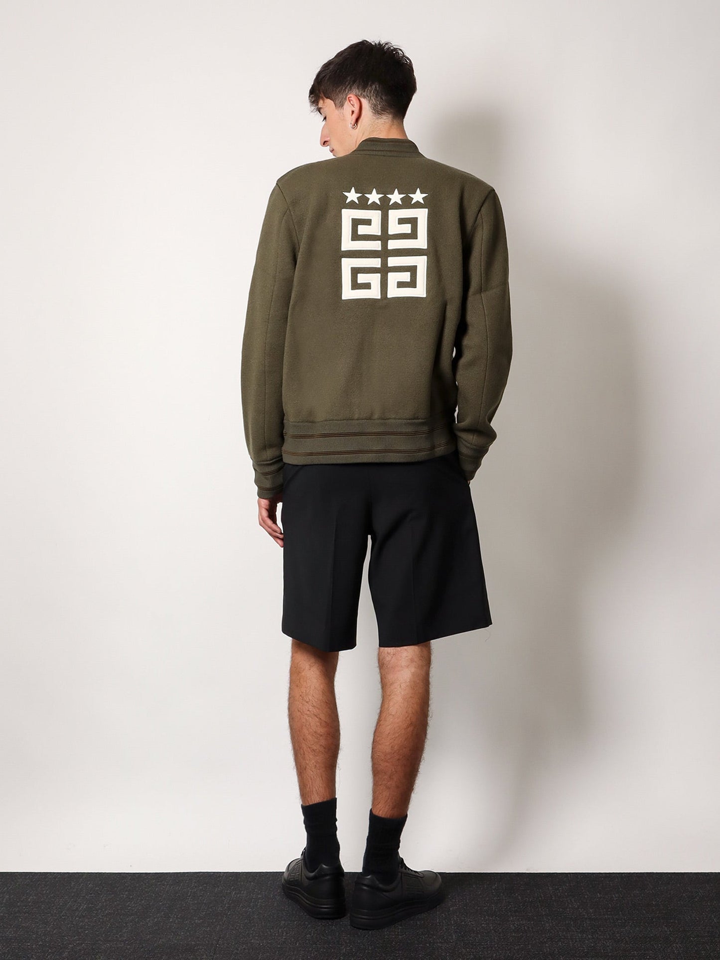 Givenchy Man Givenchy Man Green Sweatshirts