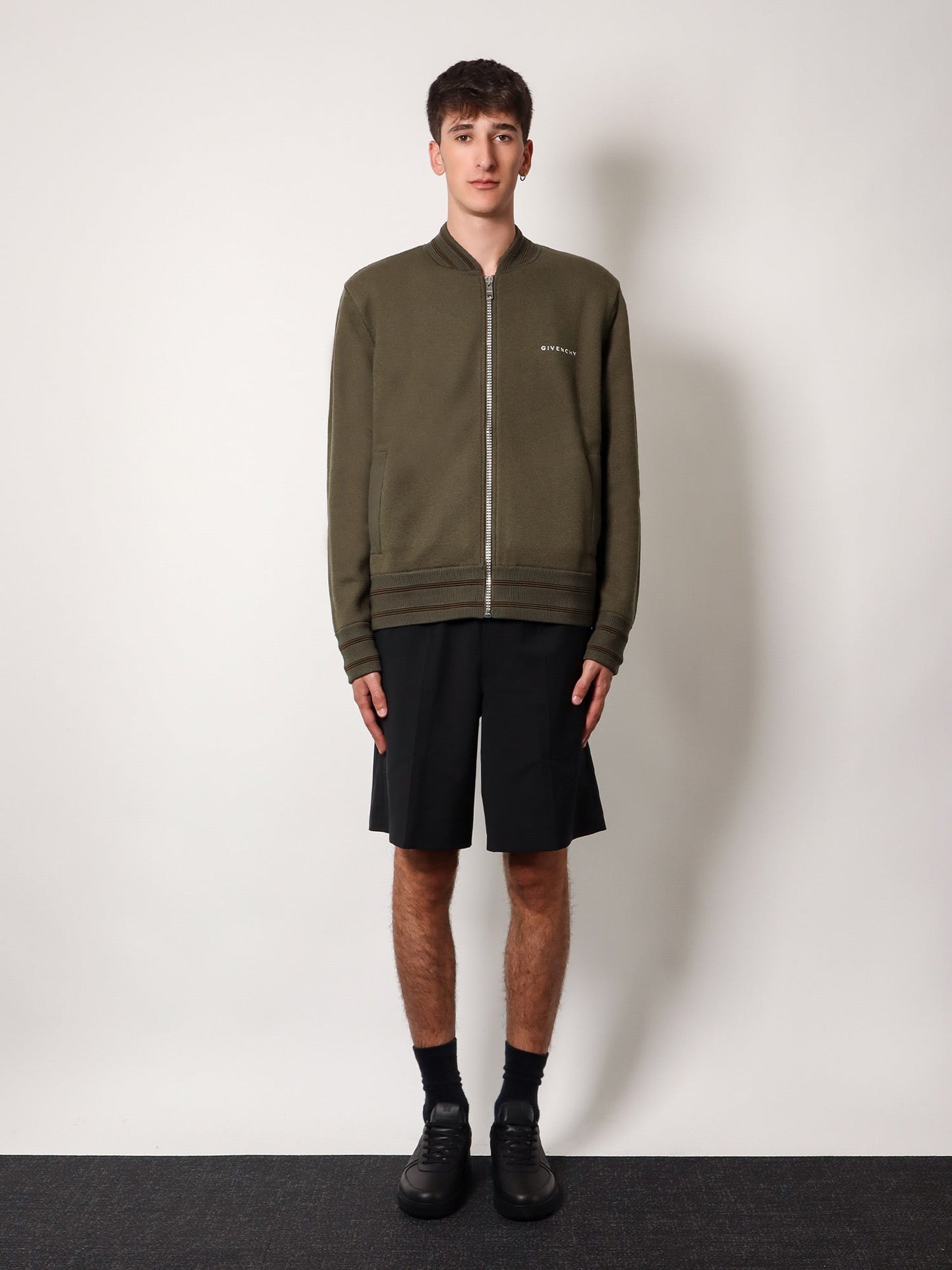 Givenchy Man Givenchy Man Green Sweatshirts