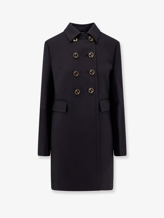 Gucci Woman Gucci Woman Black Coats