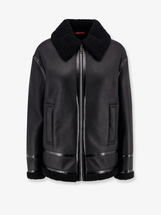 Gucci Woman Gucci Woman Black Leather Jackets
