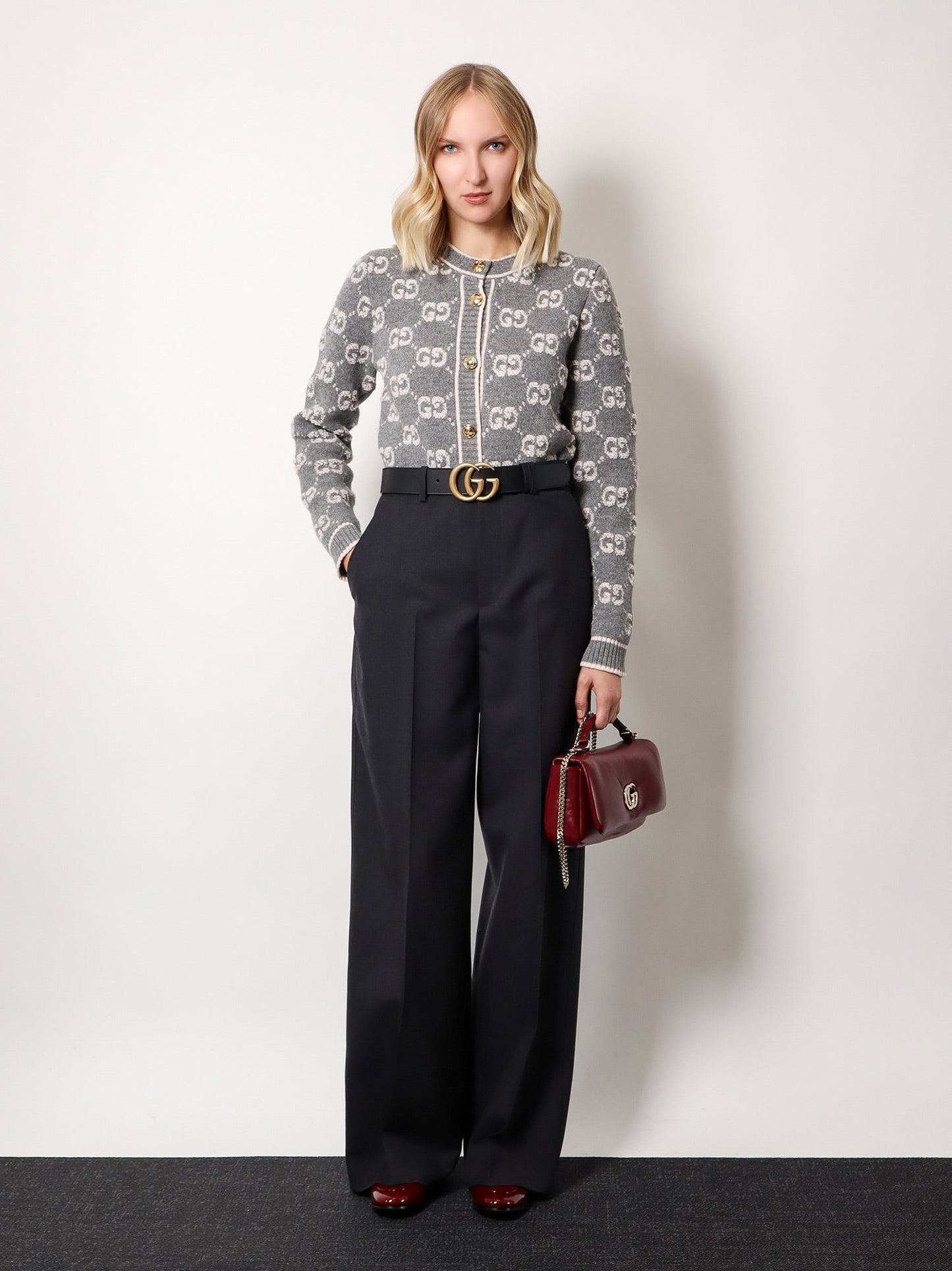 Gucci Woman Gucci Woman Grey Pants