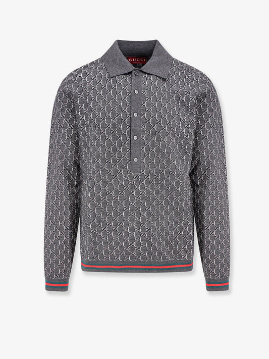 Gucci Man Gucci Man Grey Polo Shirts