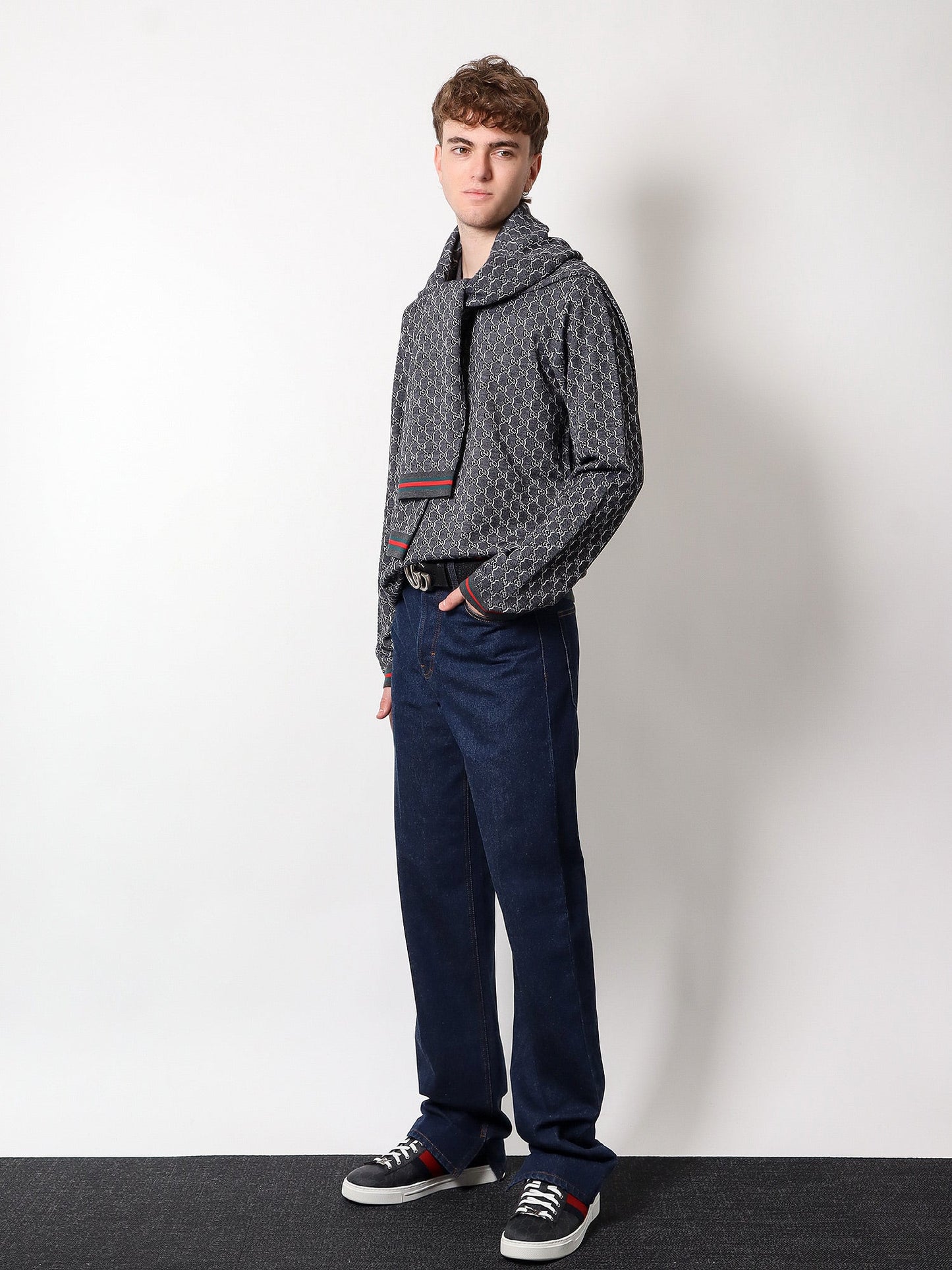 Gucci Man Gucci Man Grey Polo Shirts
