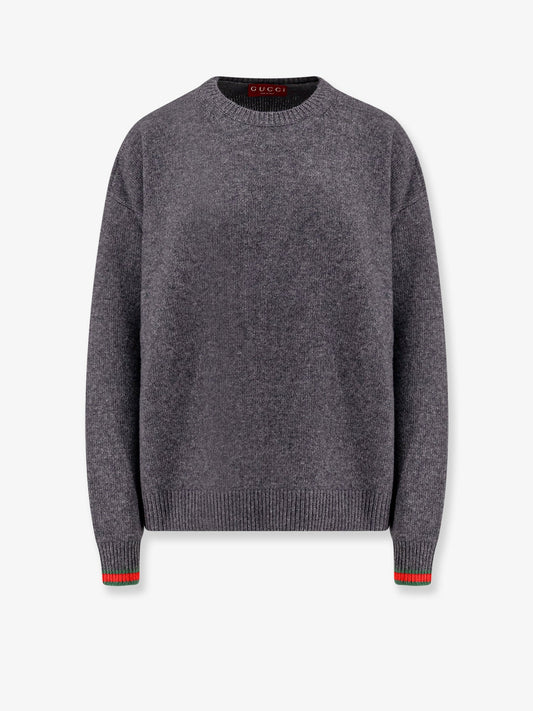 Gucci Woman Gucci Woman Grey Knitwear