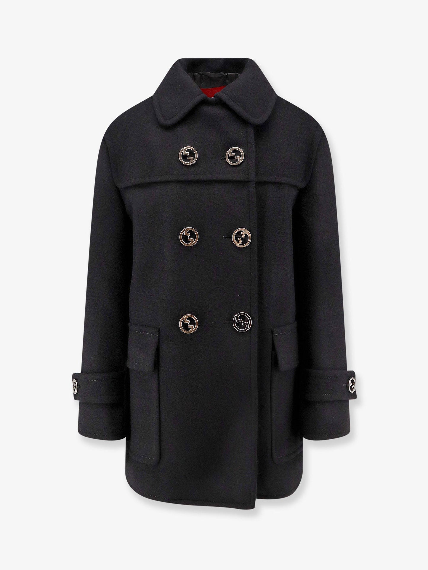 Gucci Woman Gucci Woman Black Coats