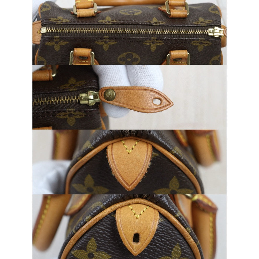 Good ( Rank AB)｜ LV Monogram Mini Speedy Handbag With Shoulderstrap｜25022801