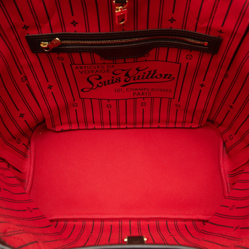 Louis Vuitton Neverfull MM in Damier Brown Ladies N51105 Tote Bag