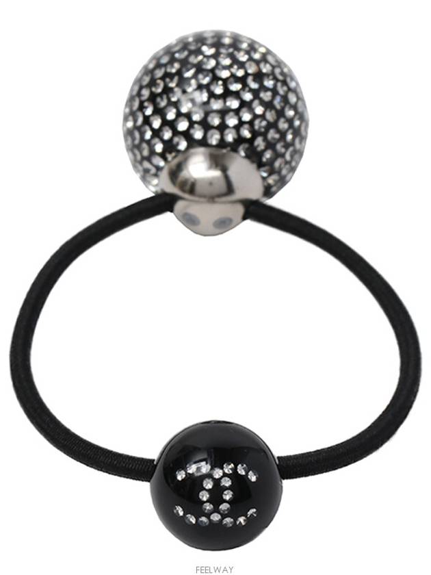 crystal ball hair scrunchie Chanel