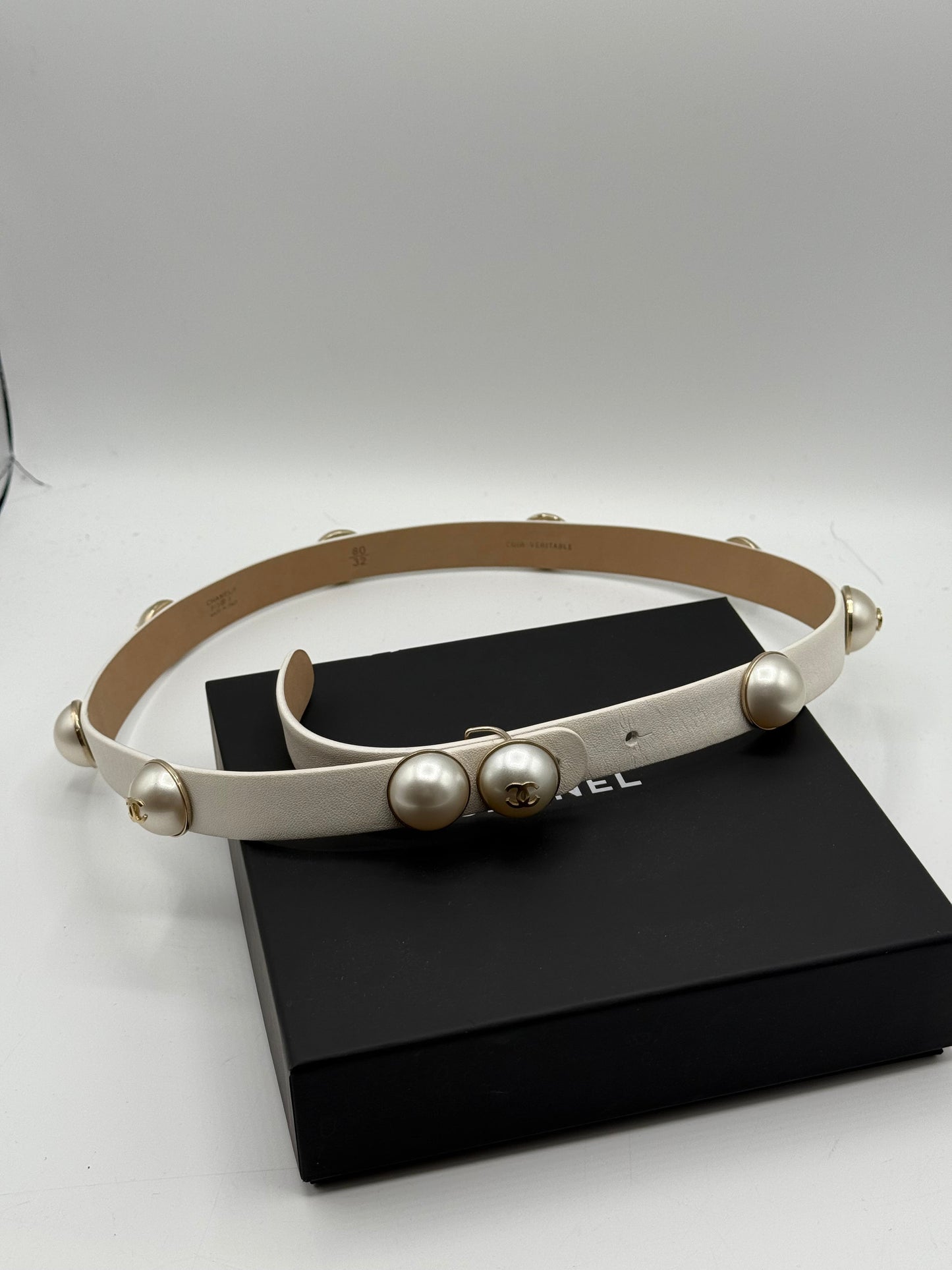 Chanel - Ceinture perles T80